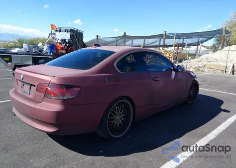 2008 BMW 328I from USA, damaged, VIN WBAWV13588P118516